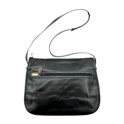 Dior CD Zipper Leather Crossbody Bag