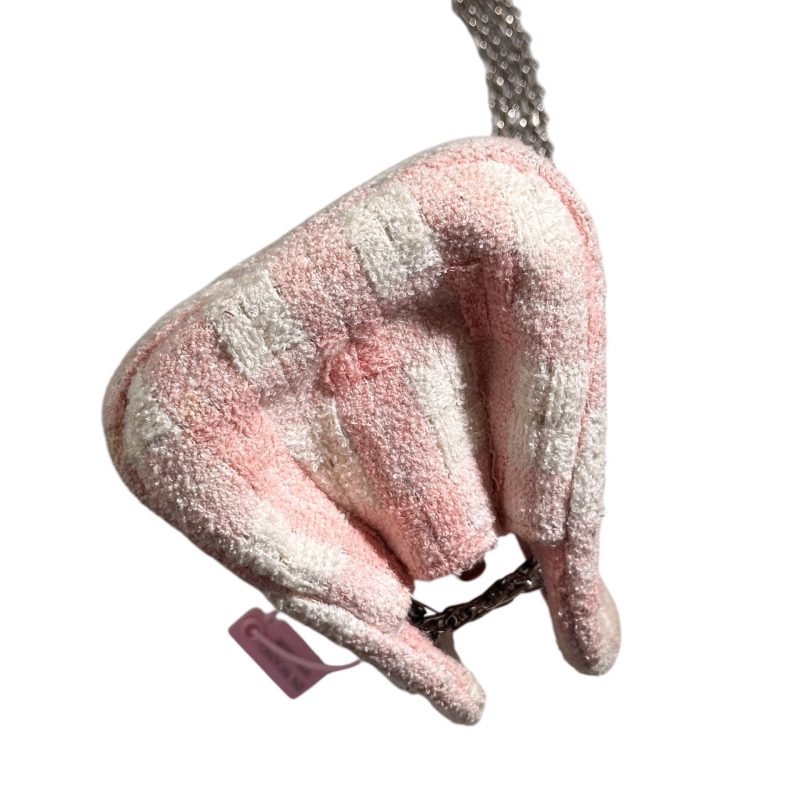 Chanel Just Mademoiselle Tweed Bowler Bag 2010 - Image 5