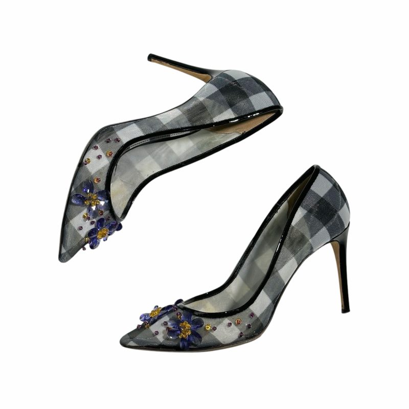 Dolce&Gabbana Crystal Embelished Heels 37.5 - Image 3