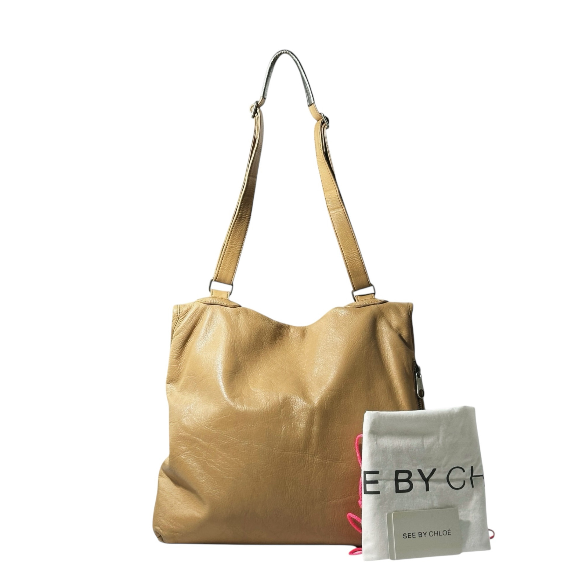 See By Chloe Leather Satchel Bag - Image 2