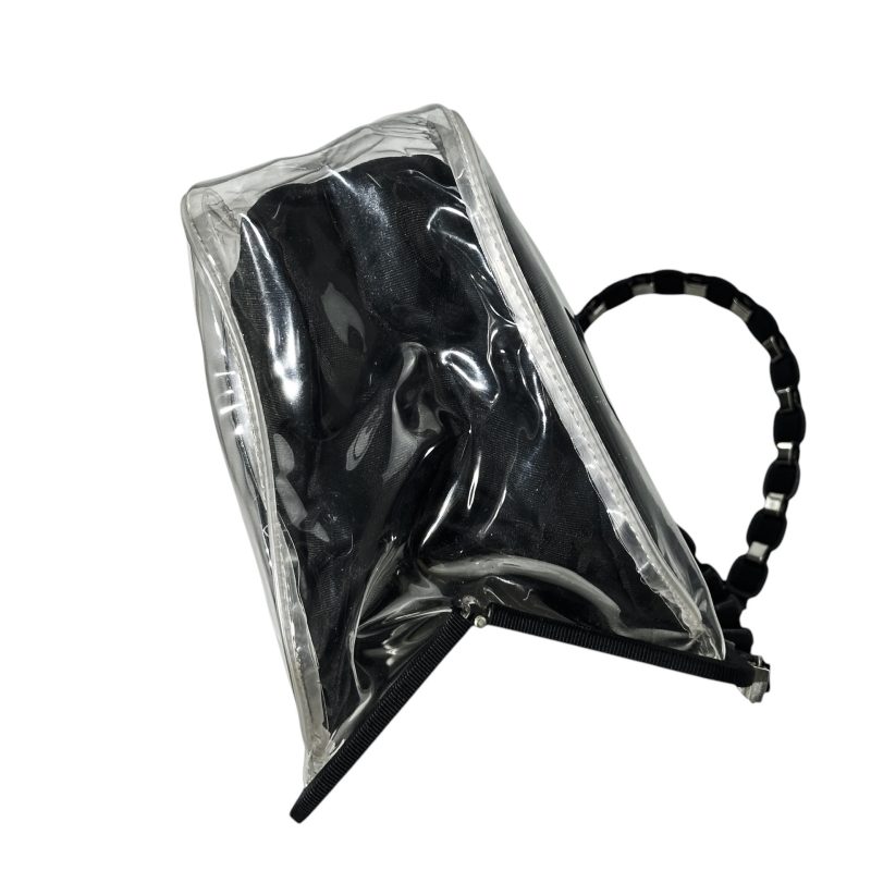 Ferragamo Chain Link PVC Shoulder Tote Bag - Image 5