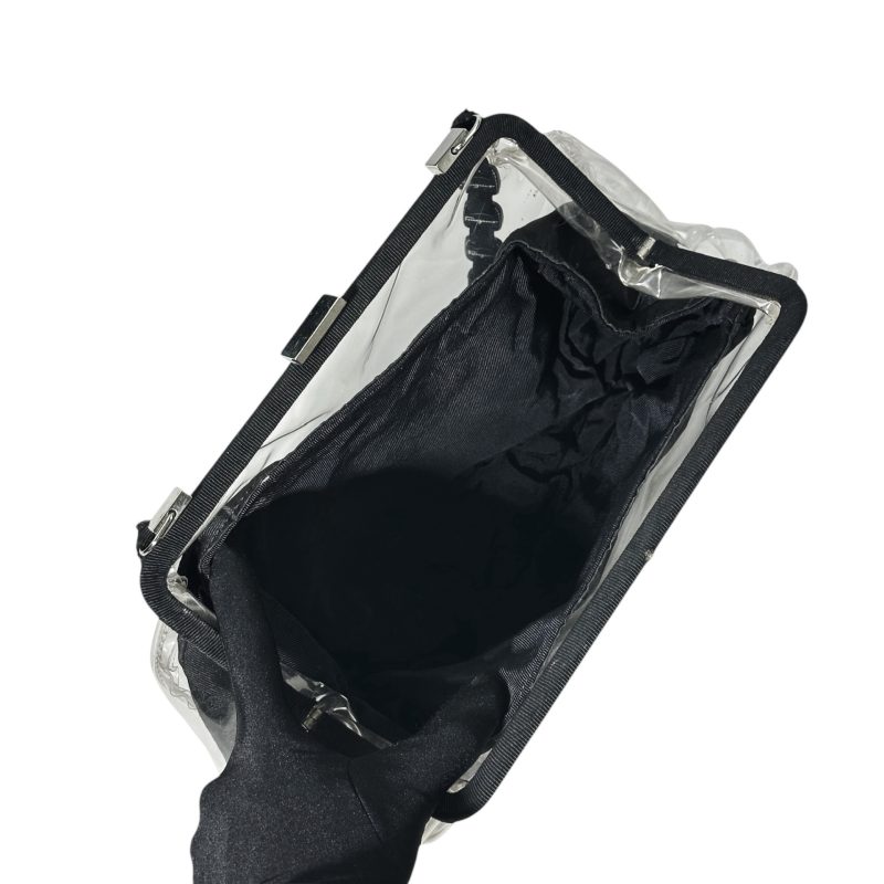 Ferragamo Chain Link PVC Shoulder Tote Bag - Image 9
