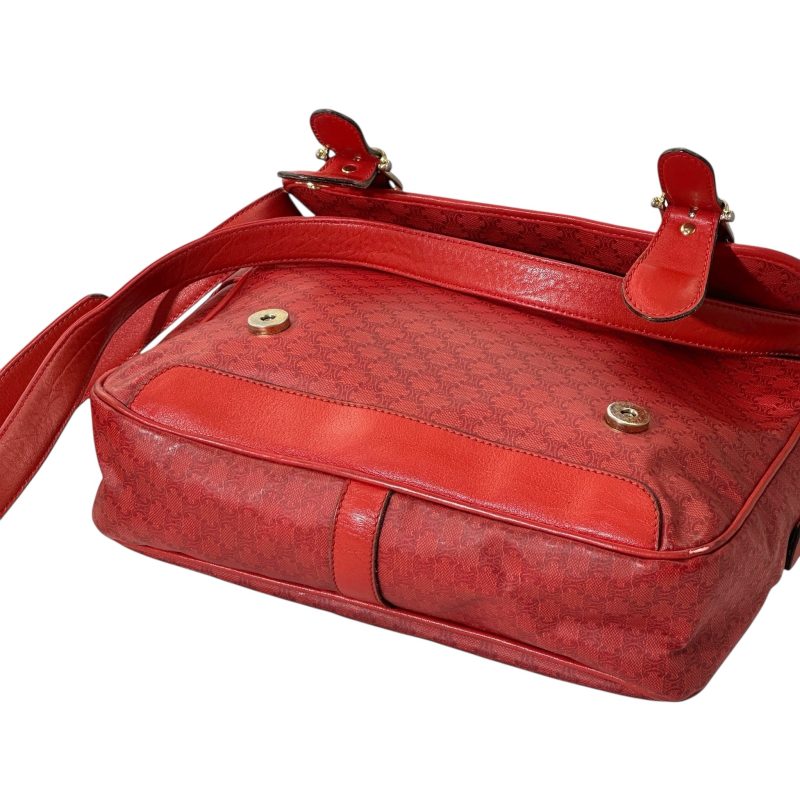 Celine Leather Strap Messenger Bag - Image 6