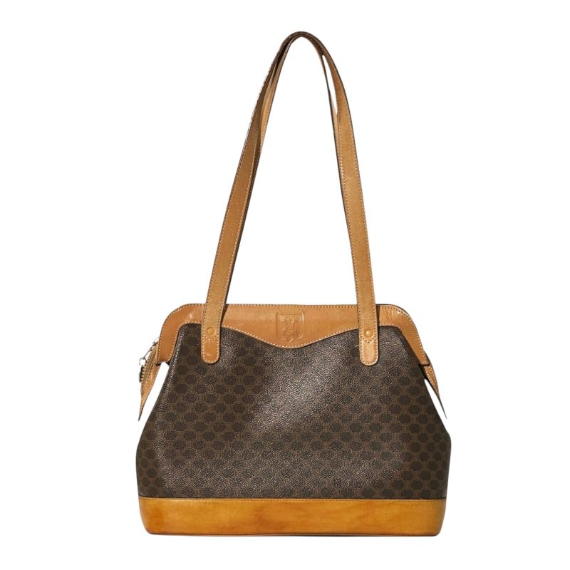 Celine Leather Strap Shoulder Bag