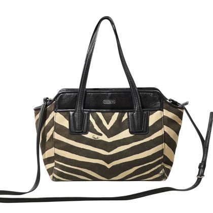 Coach Canvas Two-way Bag