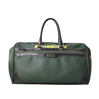 Burberry Leather Boston Golf Bag