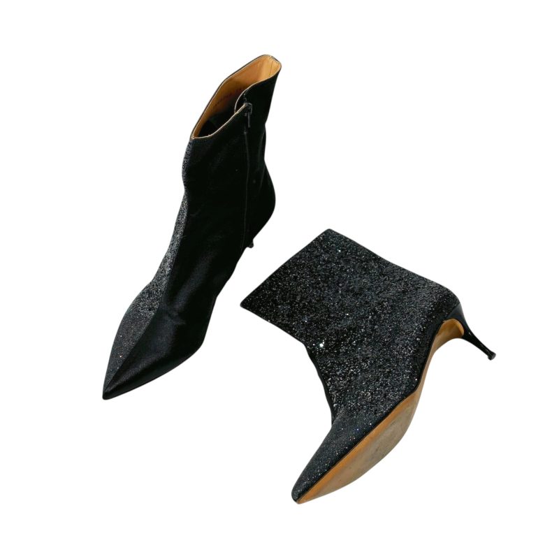 Maison Margiela Sequin Silk Boots 38.5