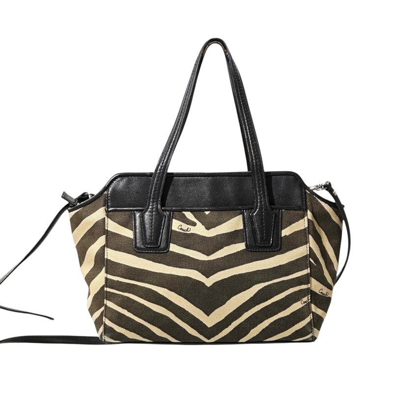 Coach Canvas Two-way Bag - Image 2
