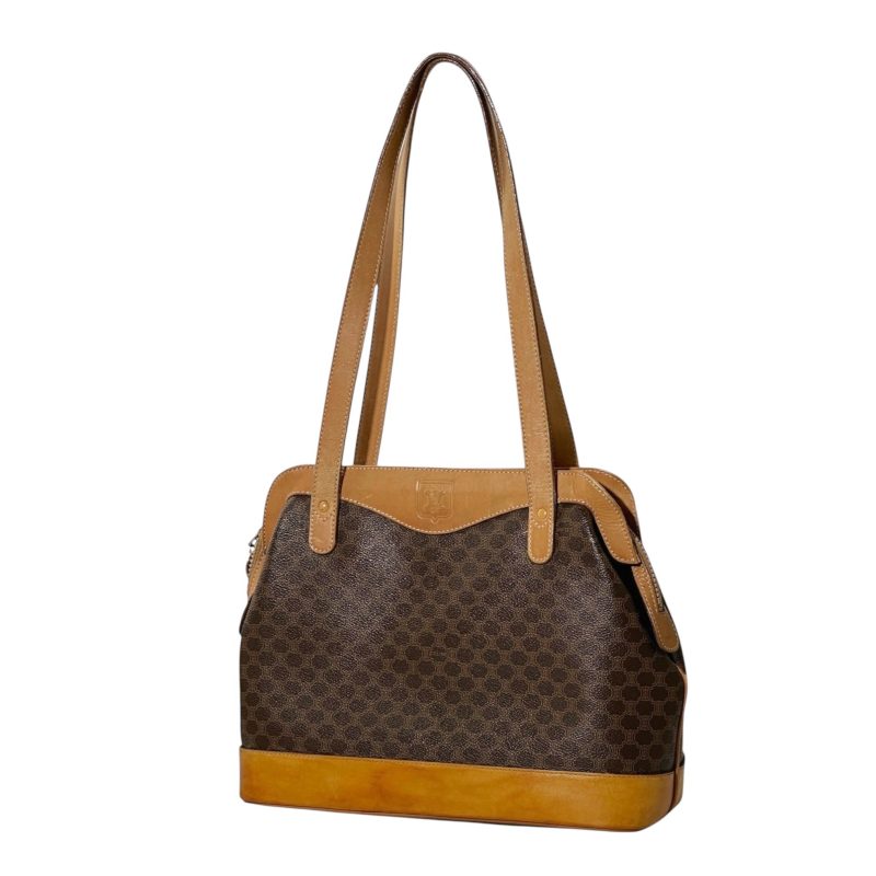 Celine Leather Strap Shoulder Bag - Image 3