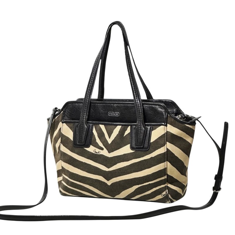 Coach Canvas Two-way Bag - Image 3