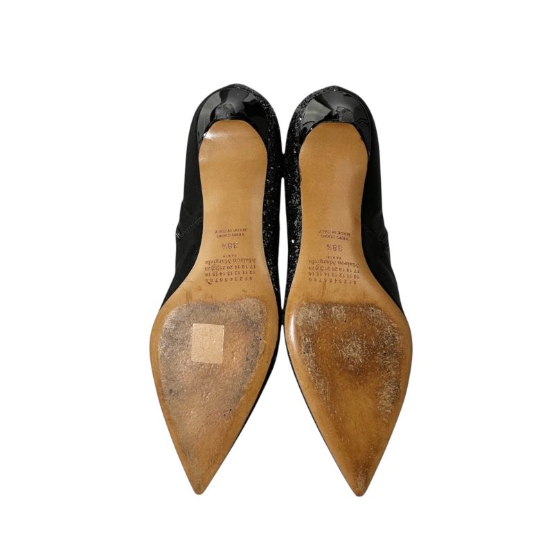 Maison Margiela Sequin Silk Boots 38.5 - Image 6