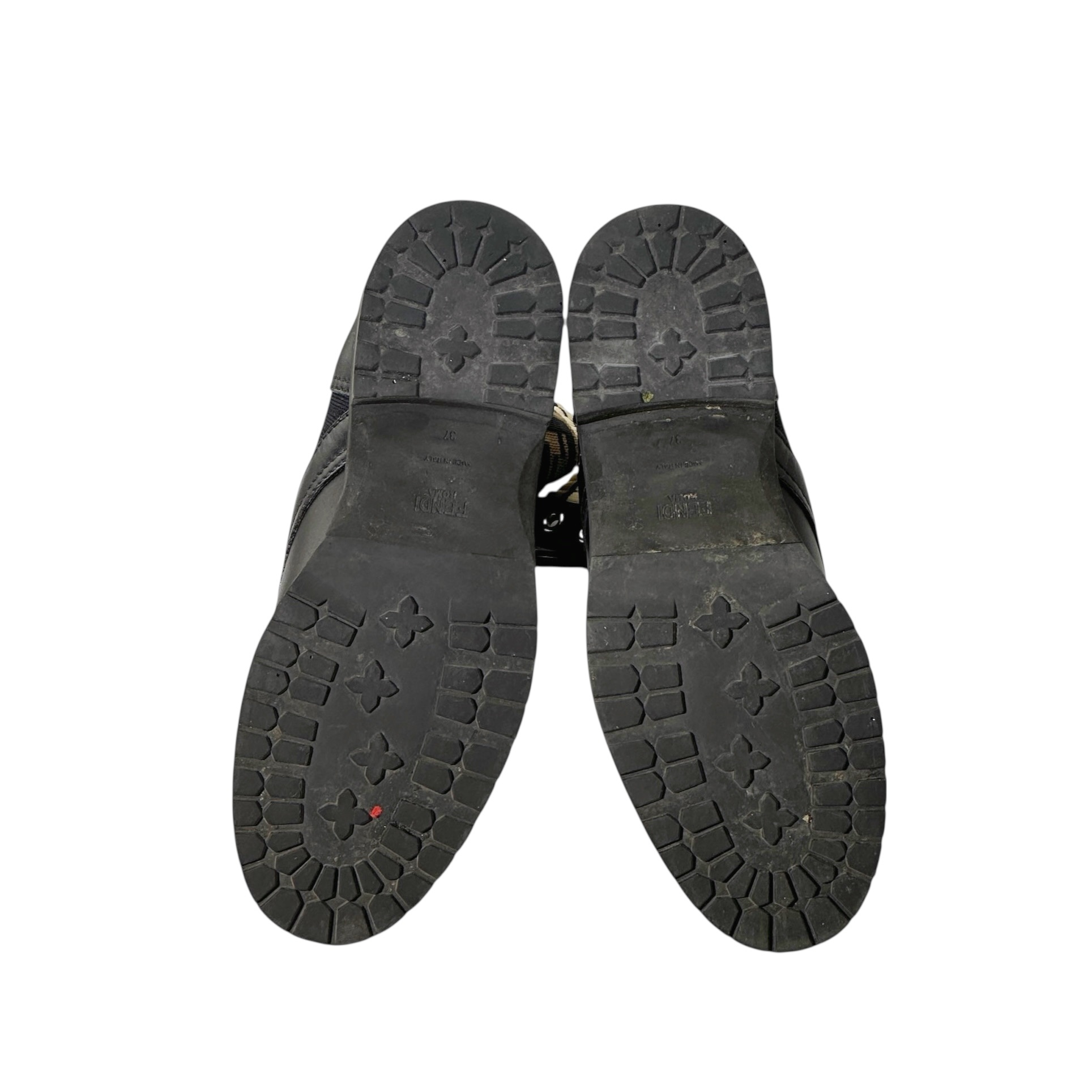 Fendi Leather Boots 37 - Image 6