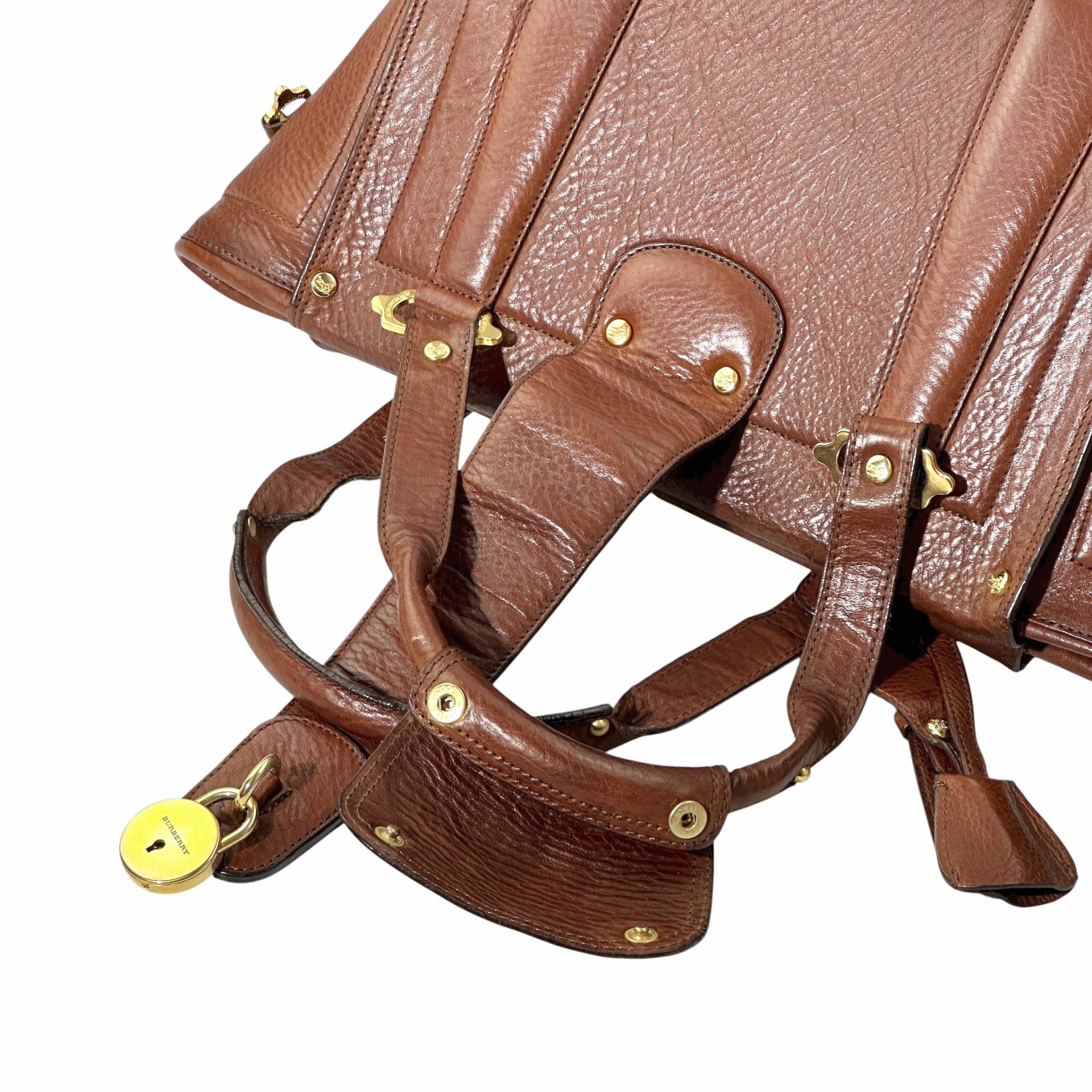 Burberry Prorsum Lock Handbag - Image 8