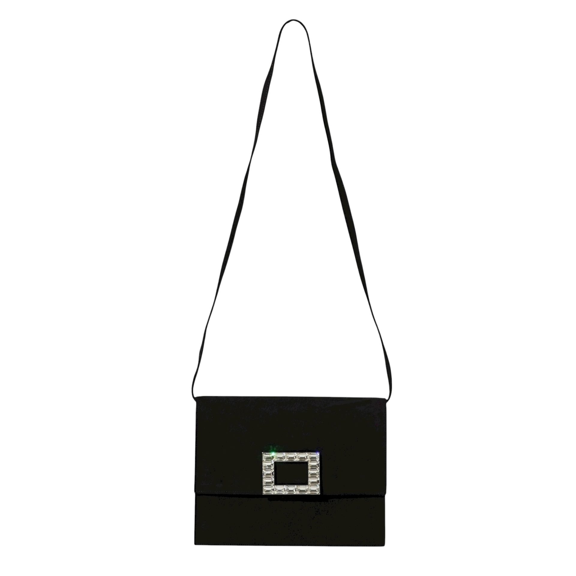 Celine Suede Diamond Crossbody Evening Bag