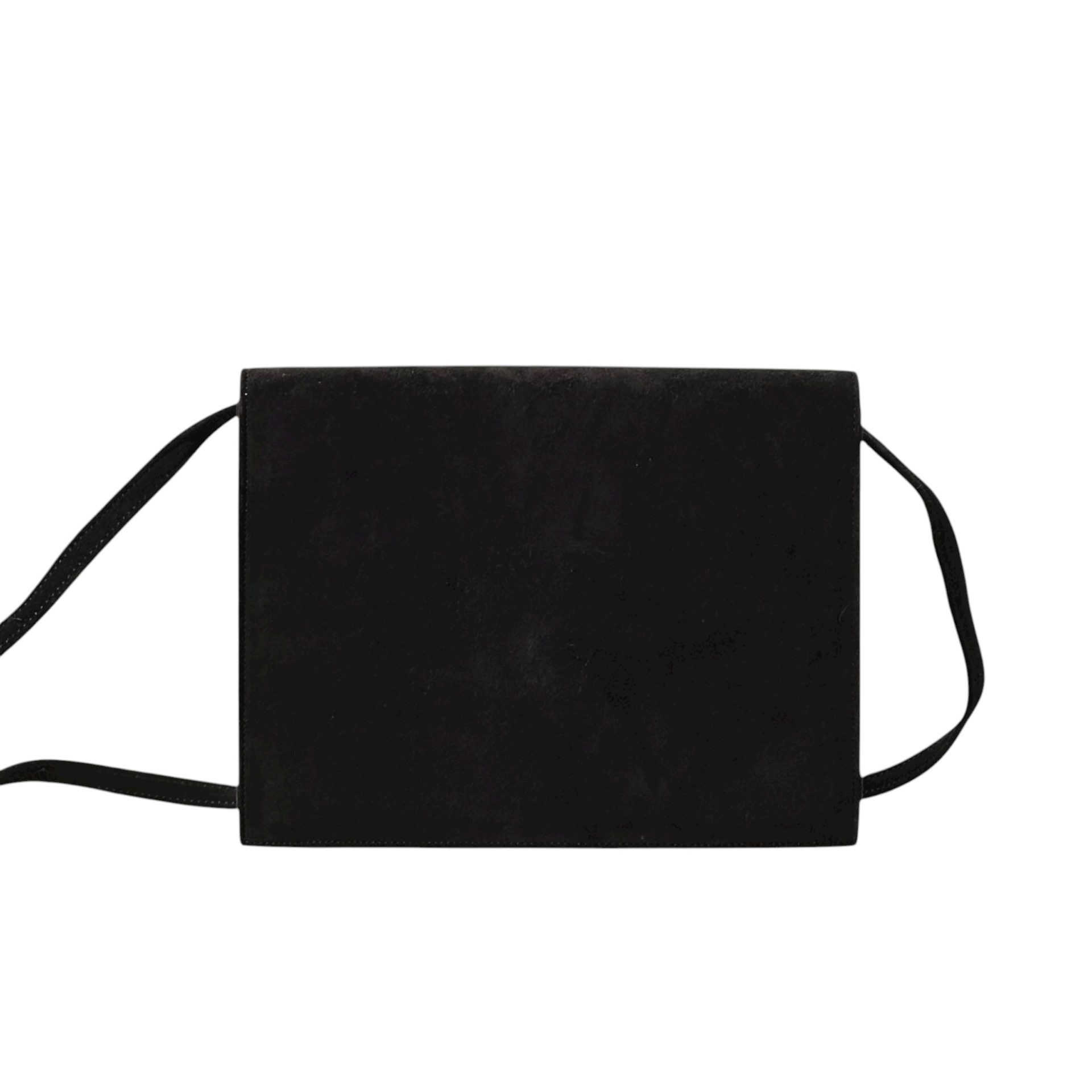 Celine Suede Diamond Crossbody Evening Bag - Image 2