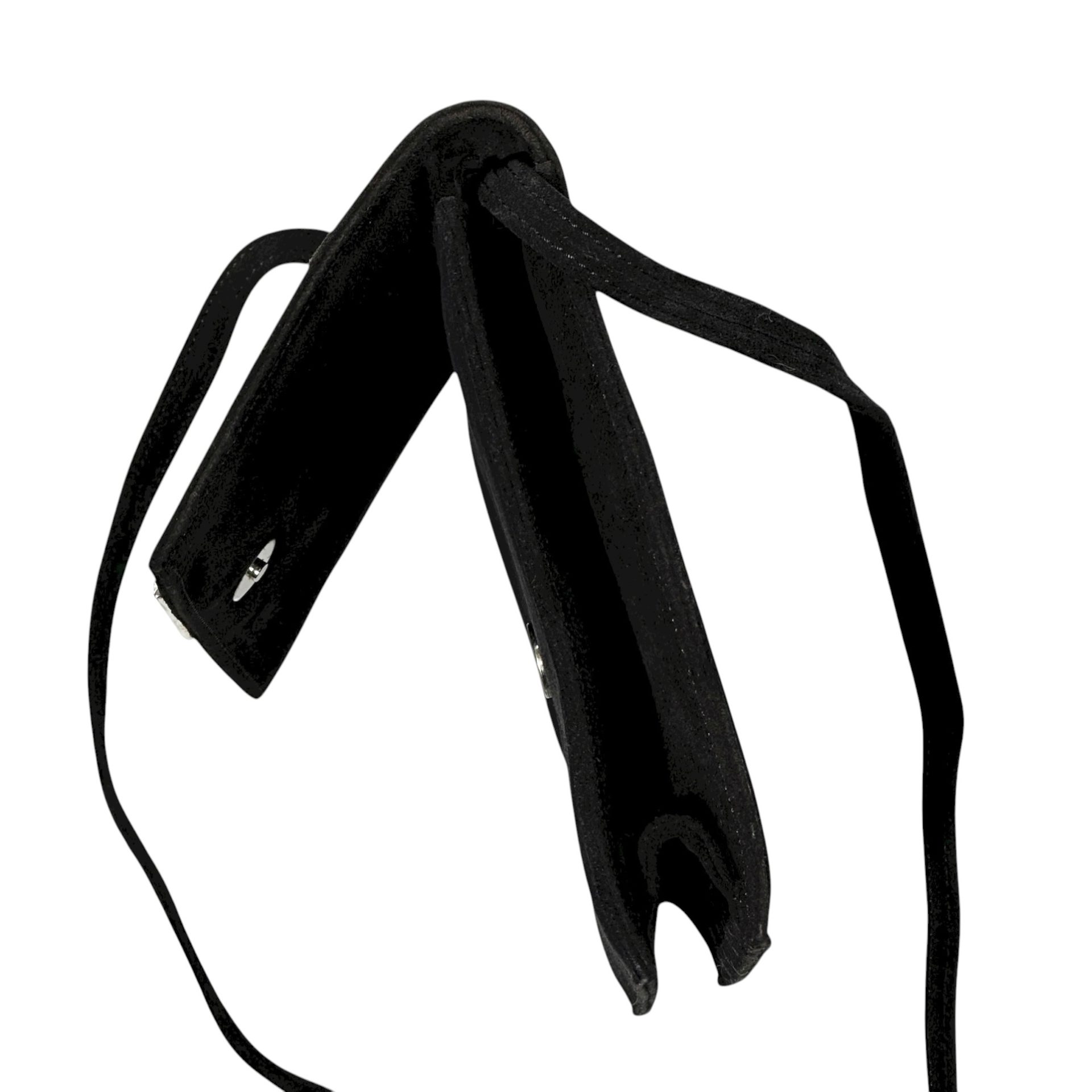 Celine Suede Diamond Crossbody Evening Bag - Image 4