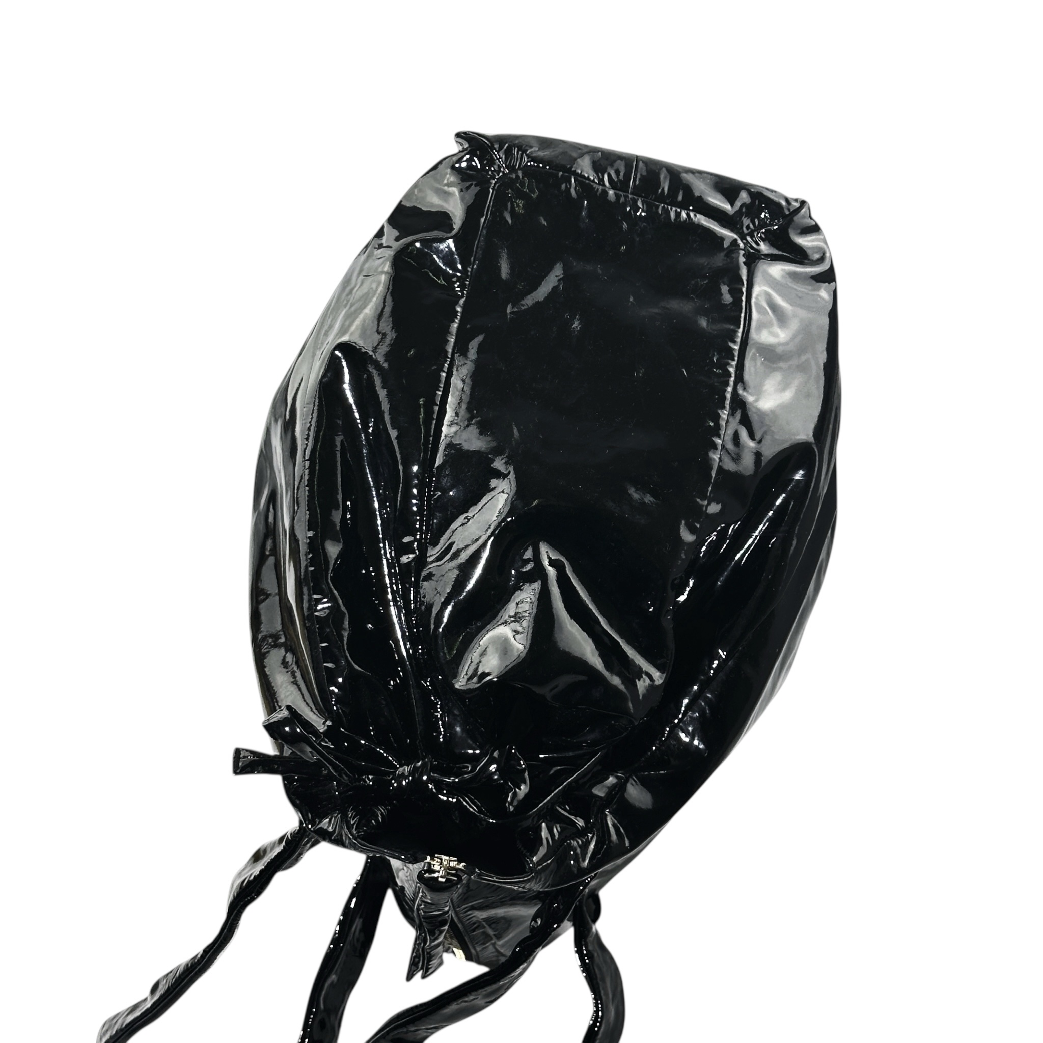 Gucci Patent Leather Hysteria Tote - Image 4