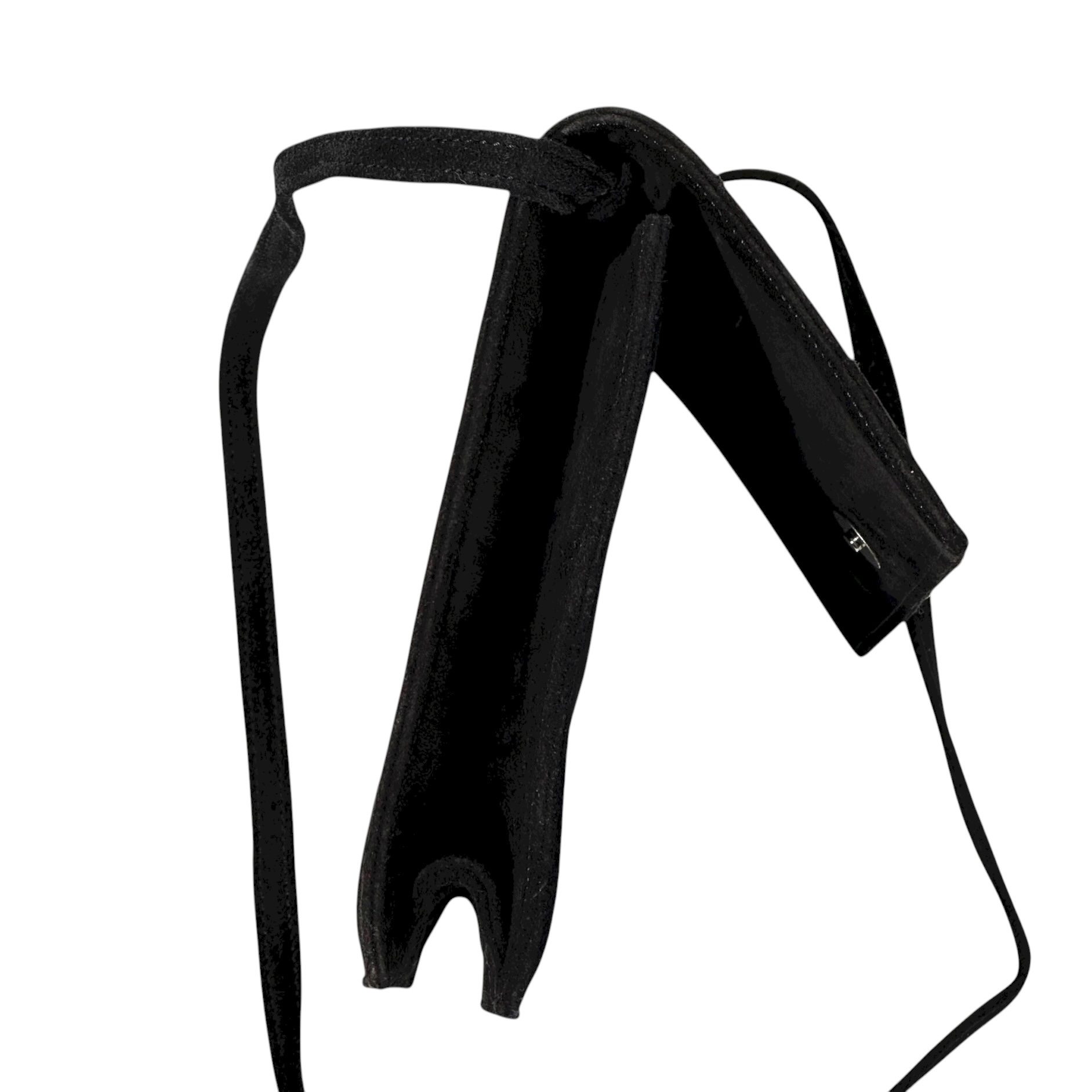 Celine Suede Diamond Crossbody Evening Bag - Image 5