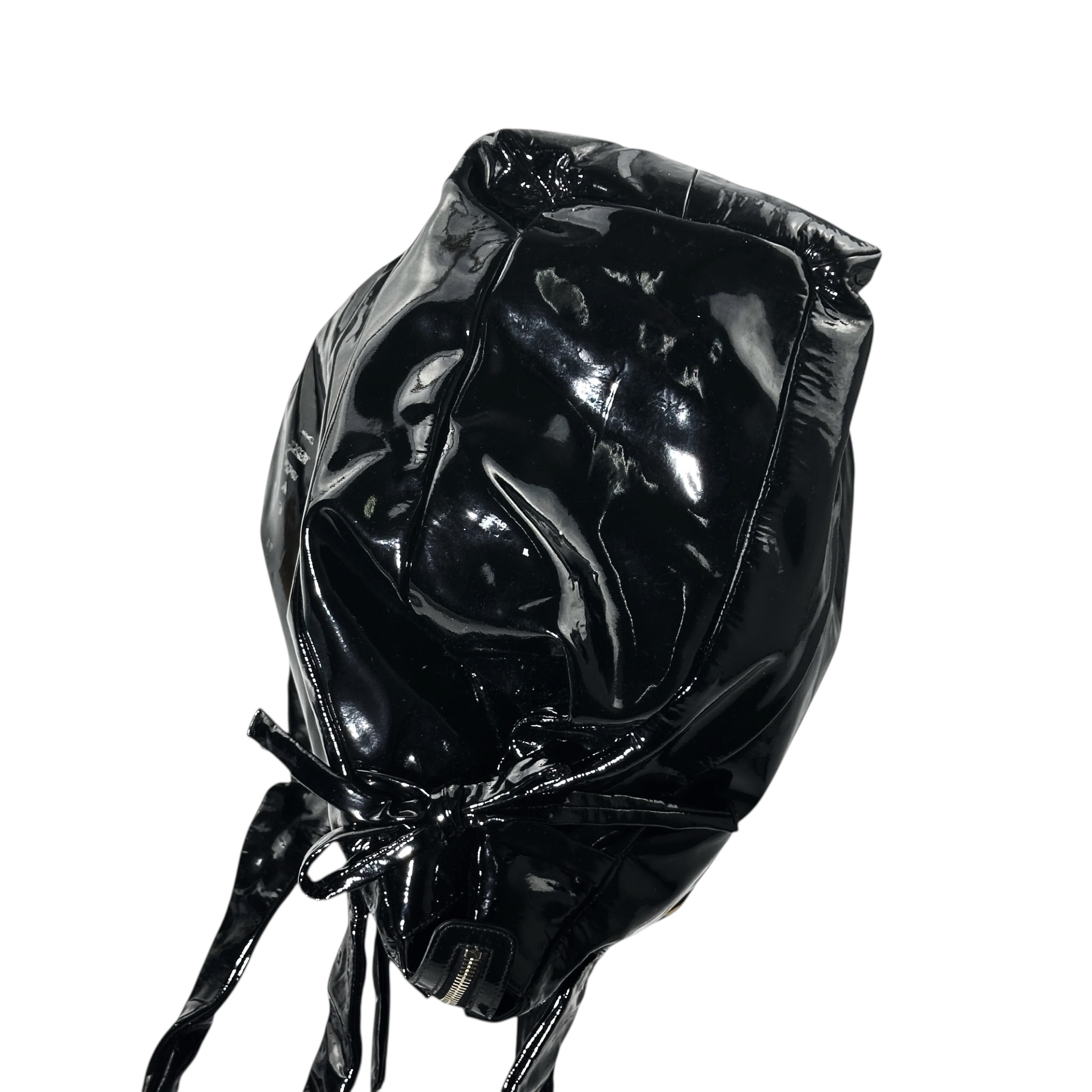 Gucci Patent Leather Hysteria Tote - Image 5