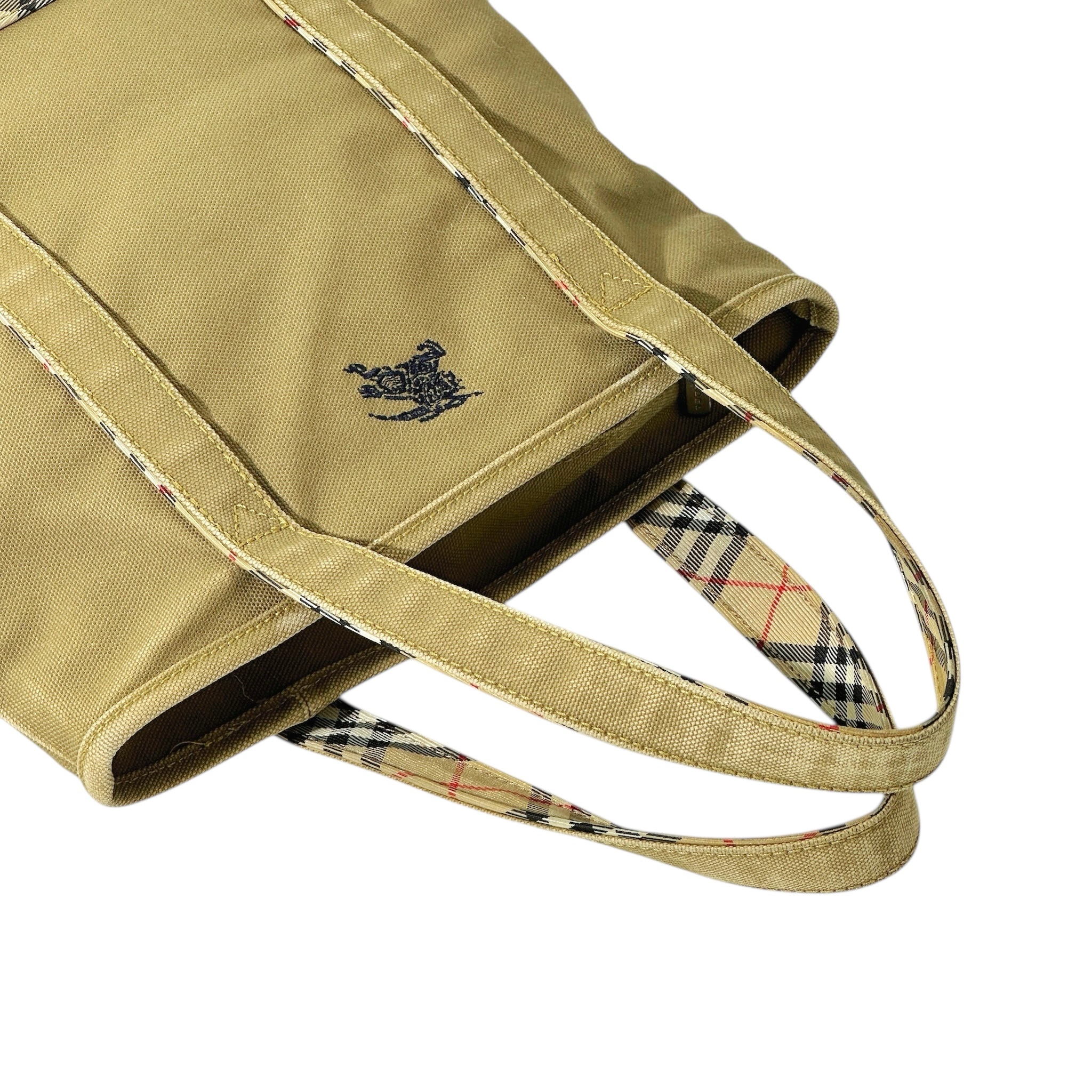 Burberry Canvas Tote Bag - Image 7