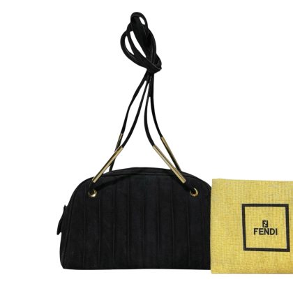 Fendi Suede Crossbody Bag