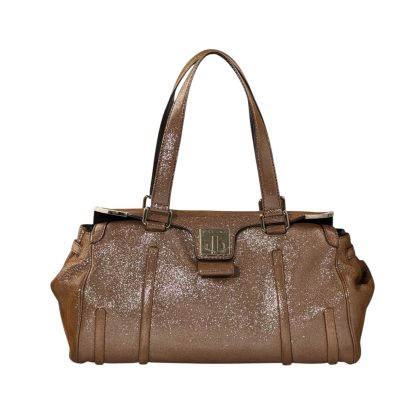 Celine Shimmer Front Flap Shoulder Bag