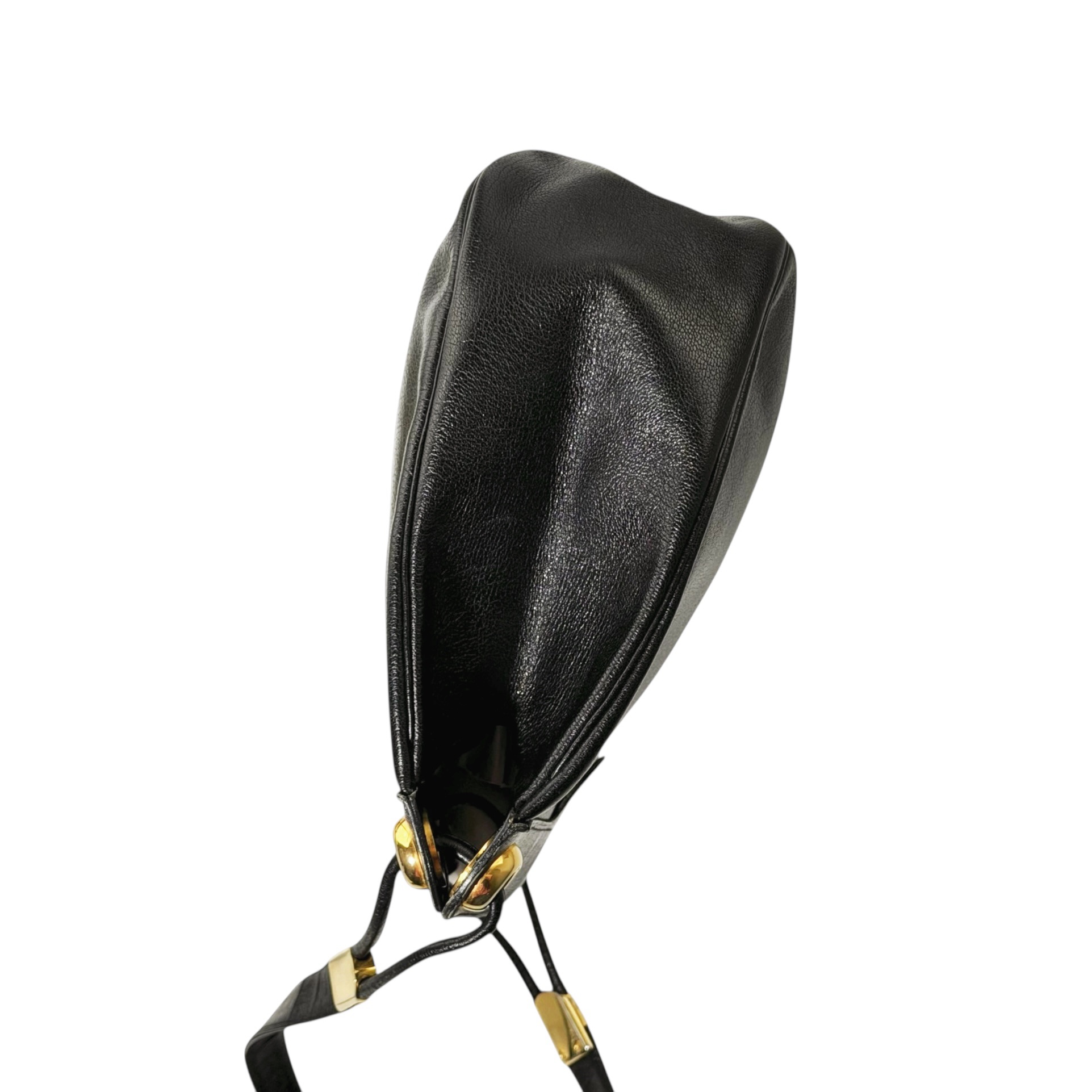 Dior CD Metal Leather Bucket Bag 1990s-2000s - Image 5
