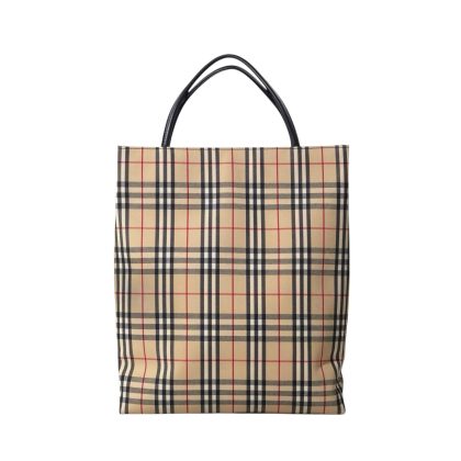 Burberry Canvas Tote Bag