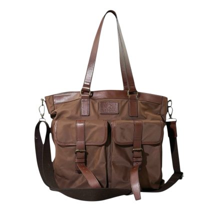 Burberry Double Pocket Nylon Two Way Bag