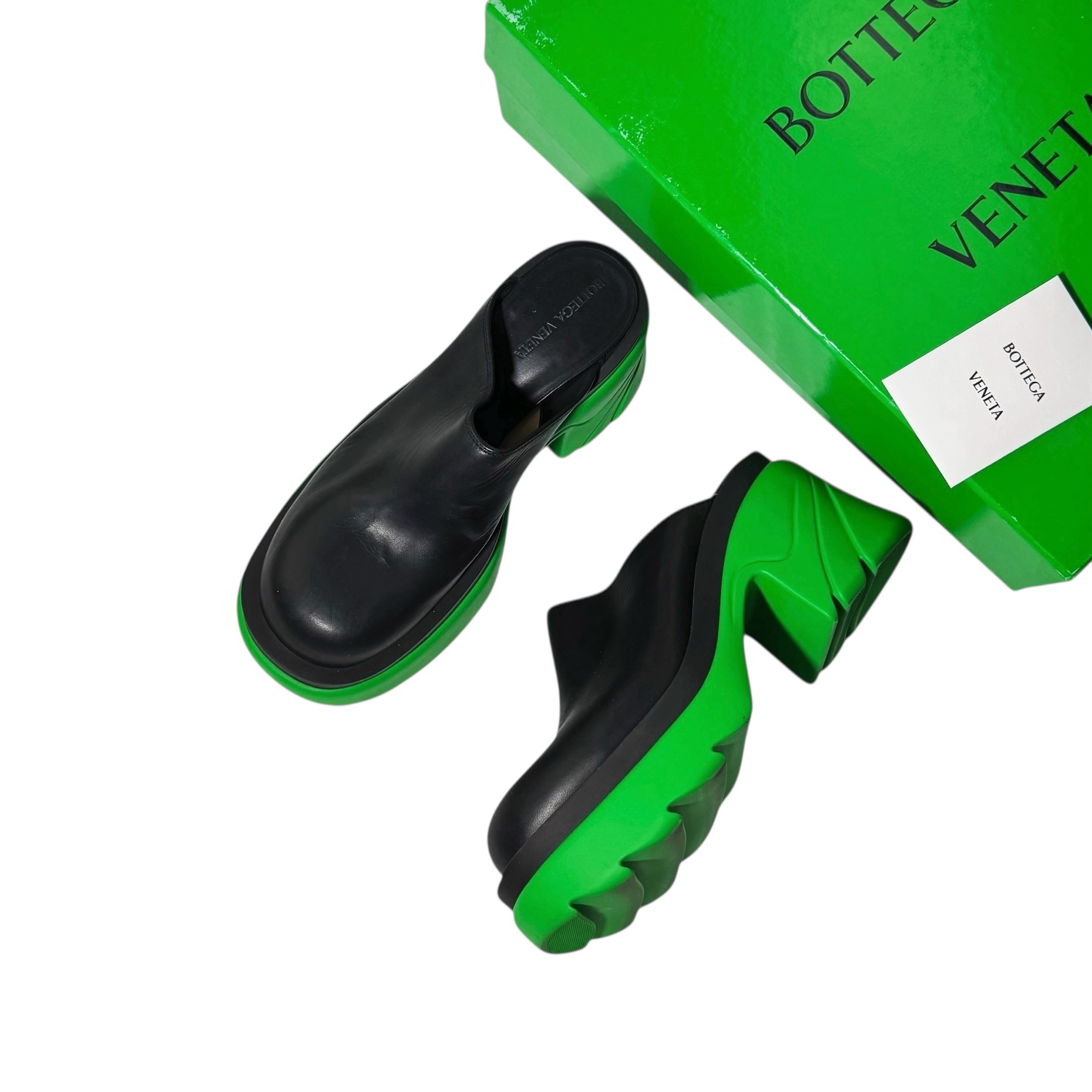 Bottega Veneta Flash Leather Mules