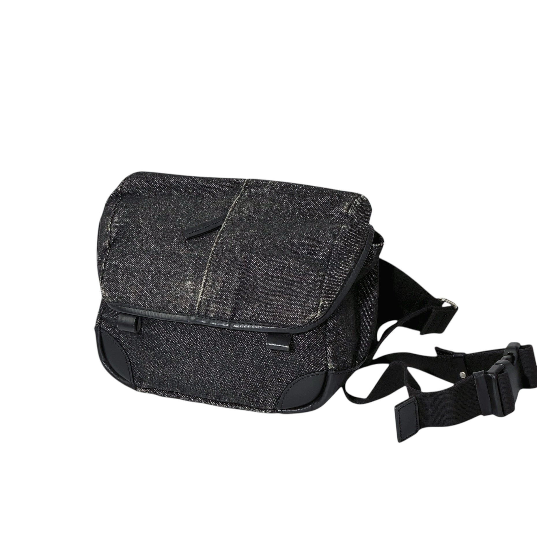 Burberry Denim Two-Way Waist Bag - Image 3