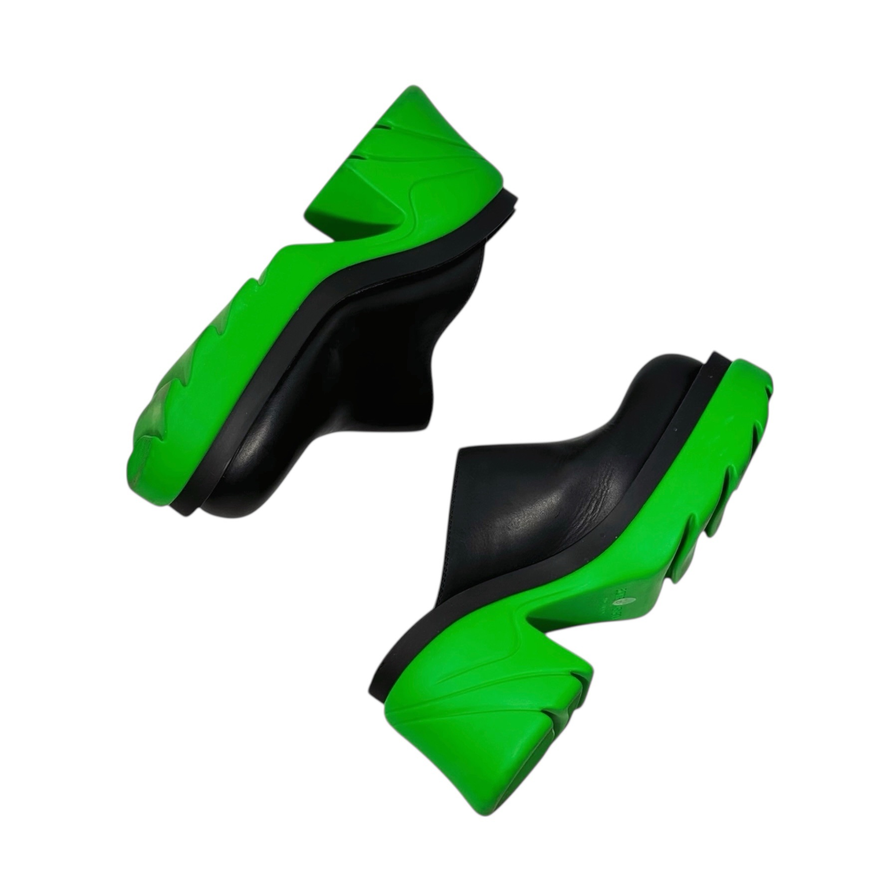 Bottega Veneta Flash Leather Mules - Image 3