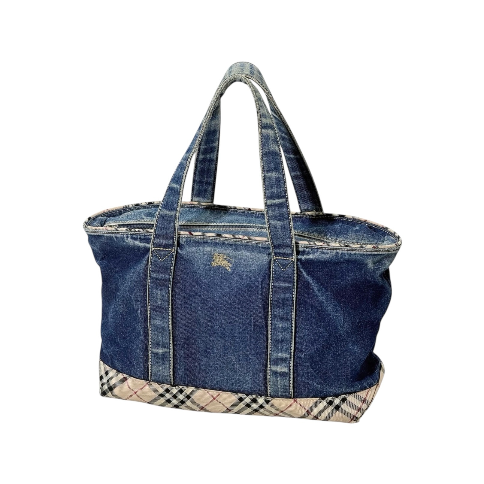 Burberry Denim Tota Bag - Image 3