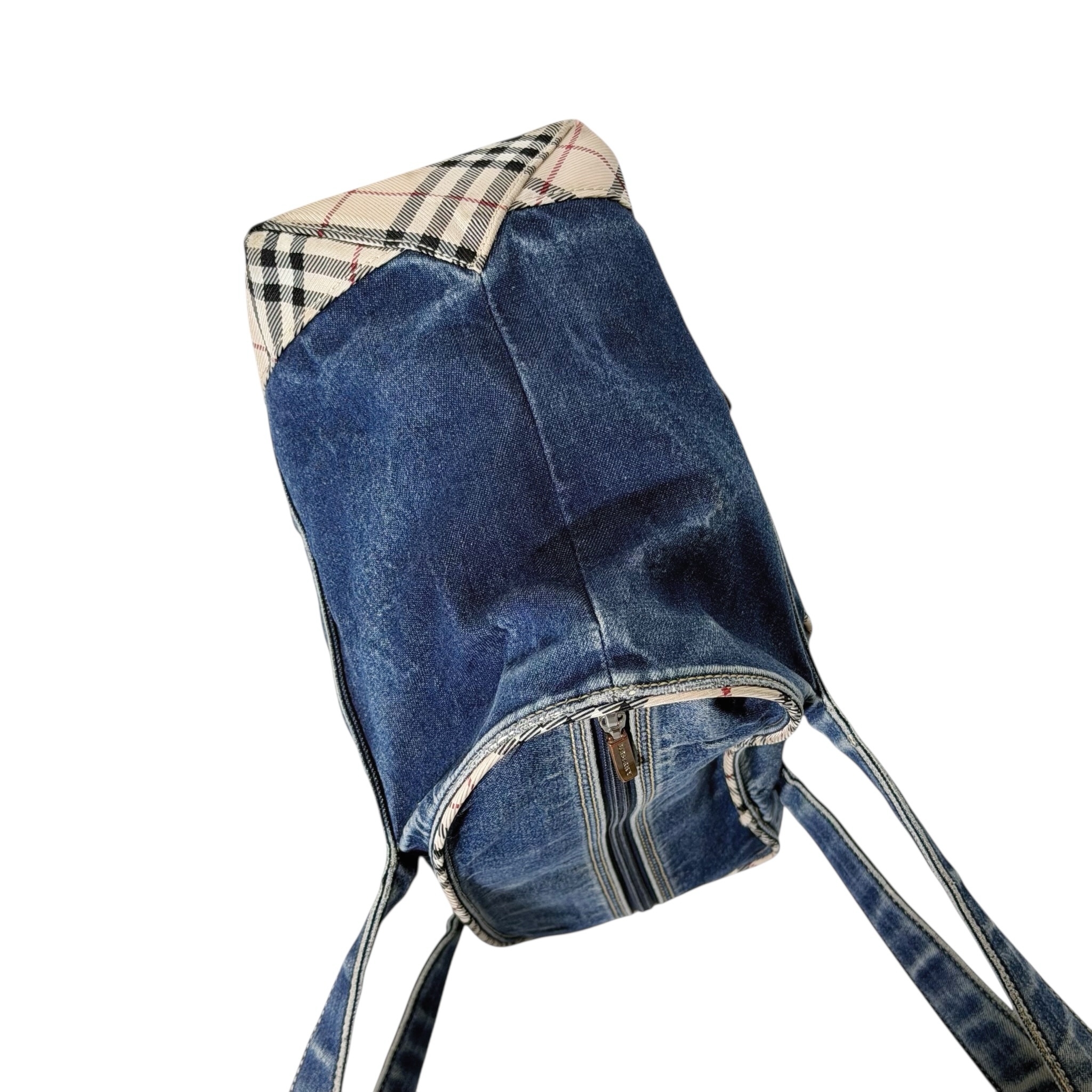 Burberry Denim Tota Bag - Image 4