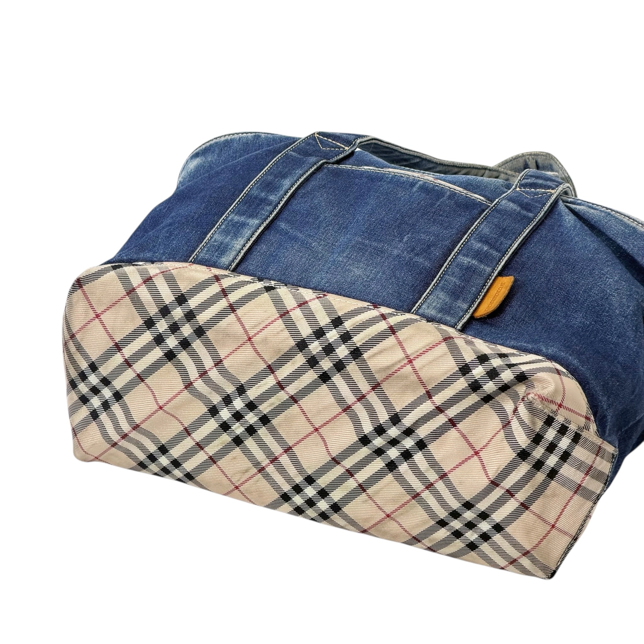 Burberry Denim Tota Bag - Image 6