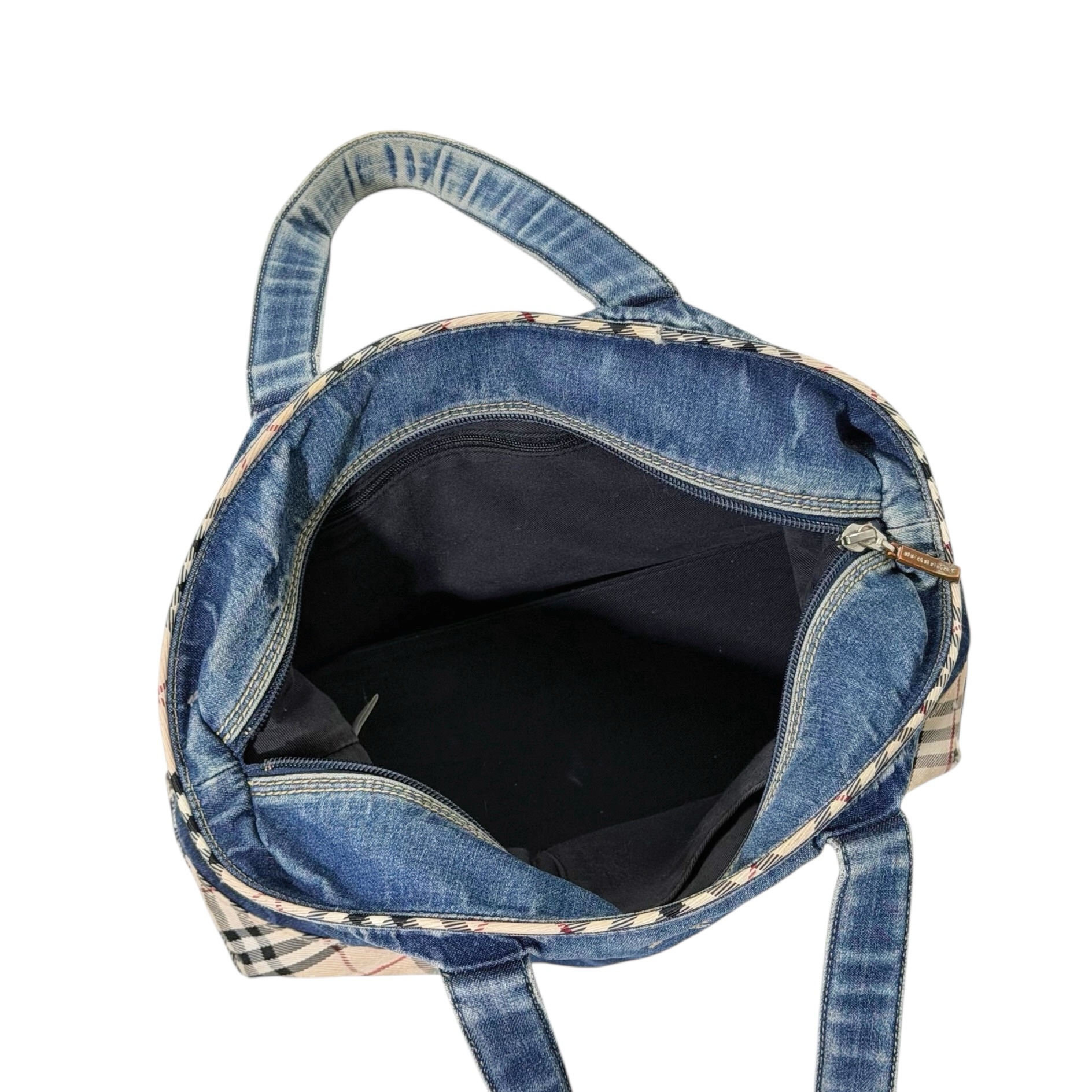 Burberry Denim Tota Bag - Image 9