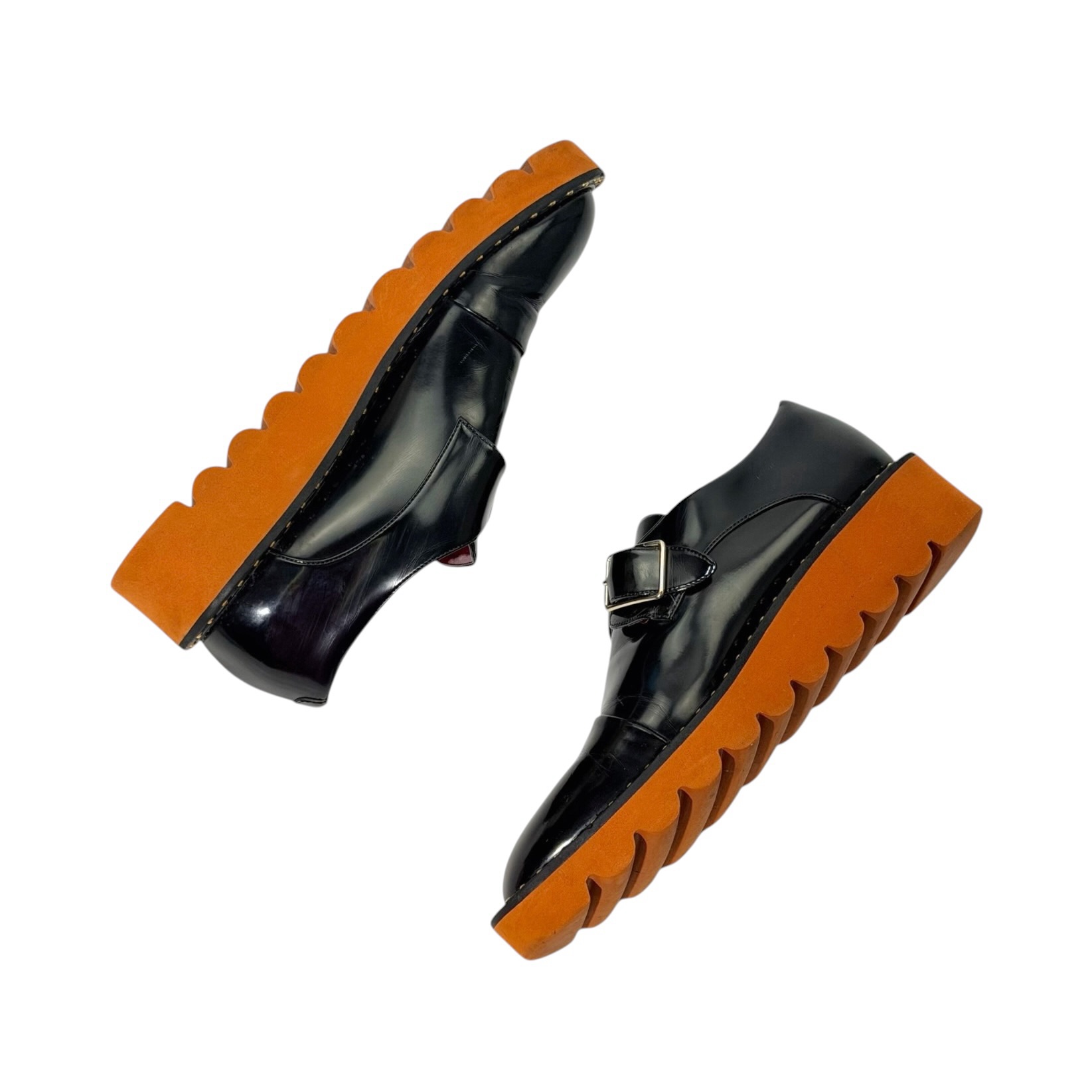 Stella McCartney Leather Odette Loafers 36.5 - Image 3