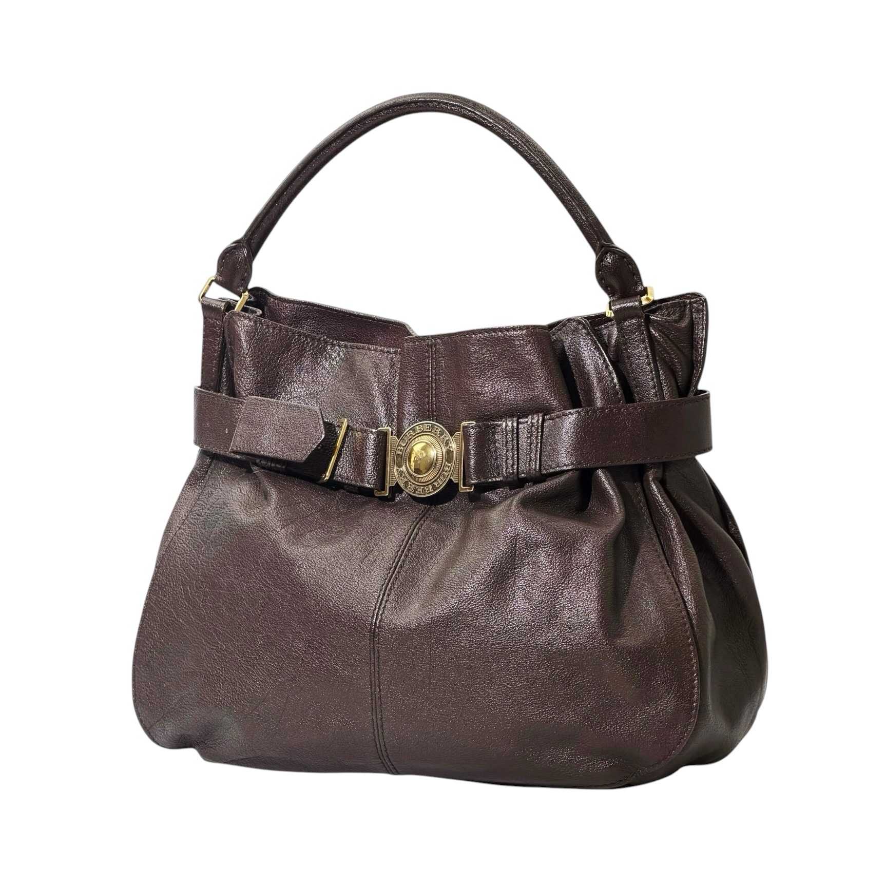 Burberry Lambeth Buffalo Leather Shoulder Bag - Image 3