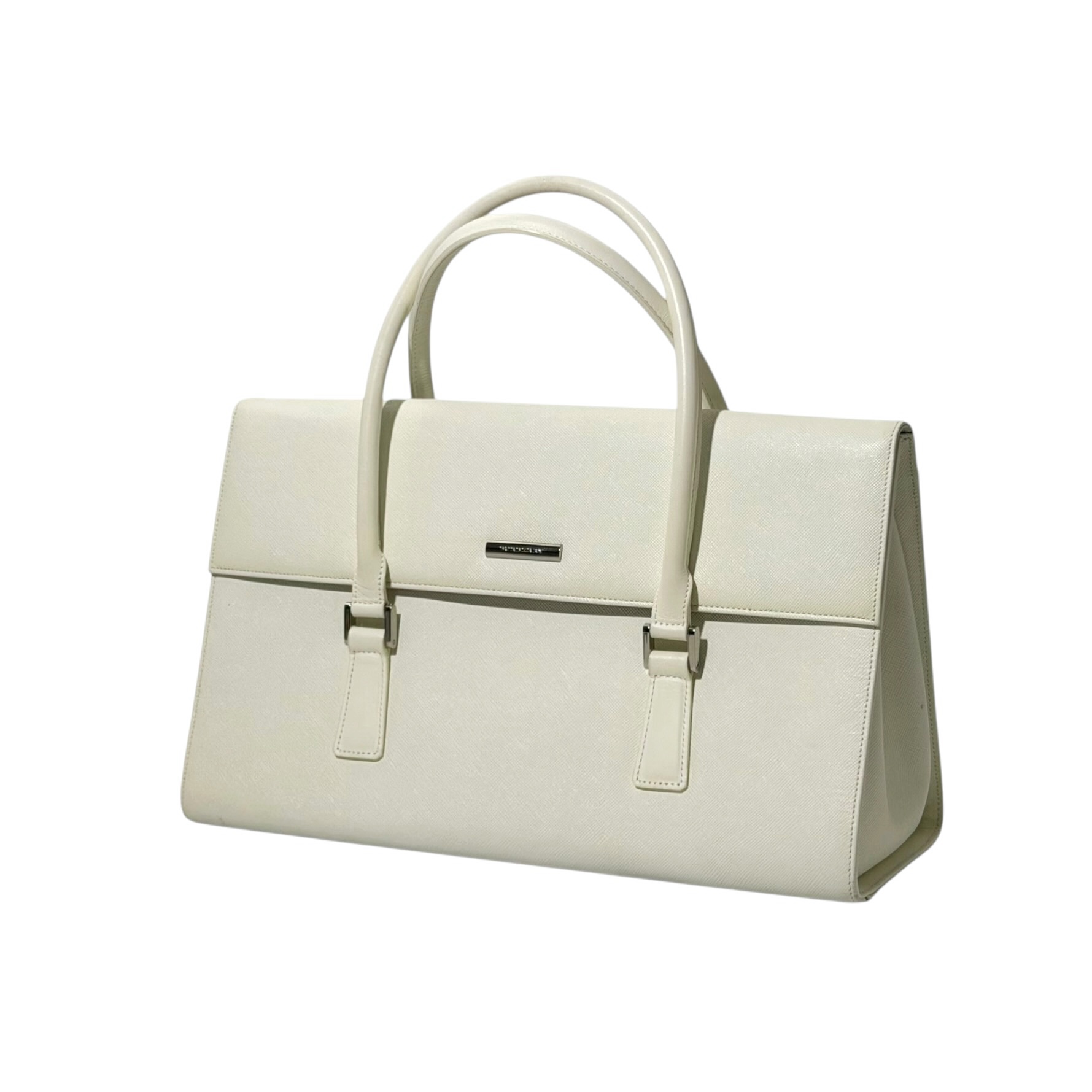 Burberry Saffiano Leather Handbag - Image 3