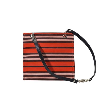 Burberry Leather Strap Tote Bag