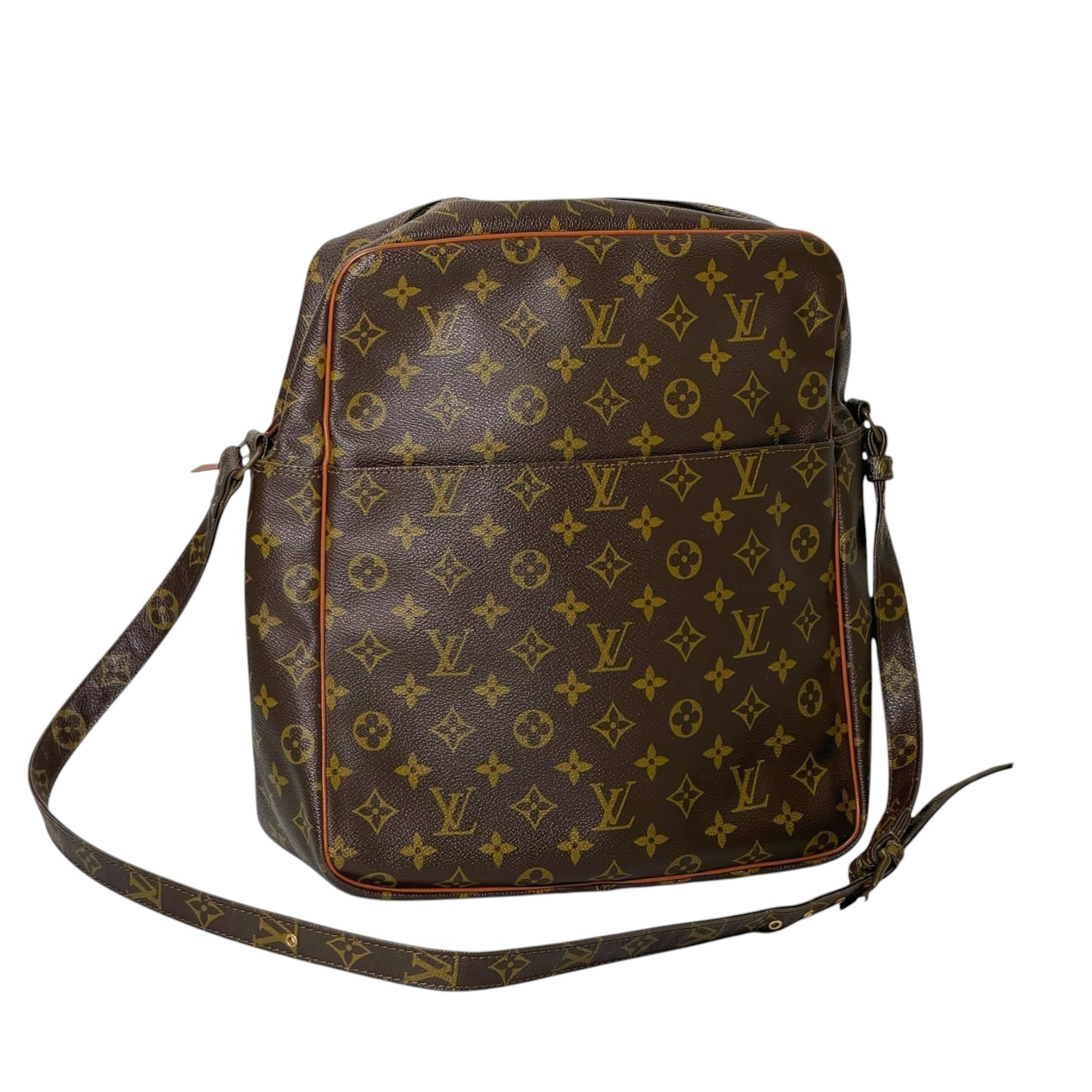 Louis Vuitton Marceau GM Messenger Leather Crossbody Bag 1980s - Image 3
