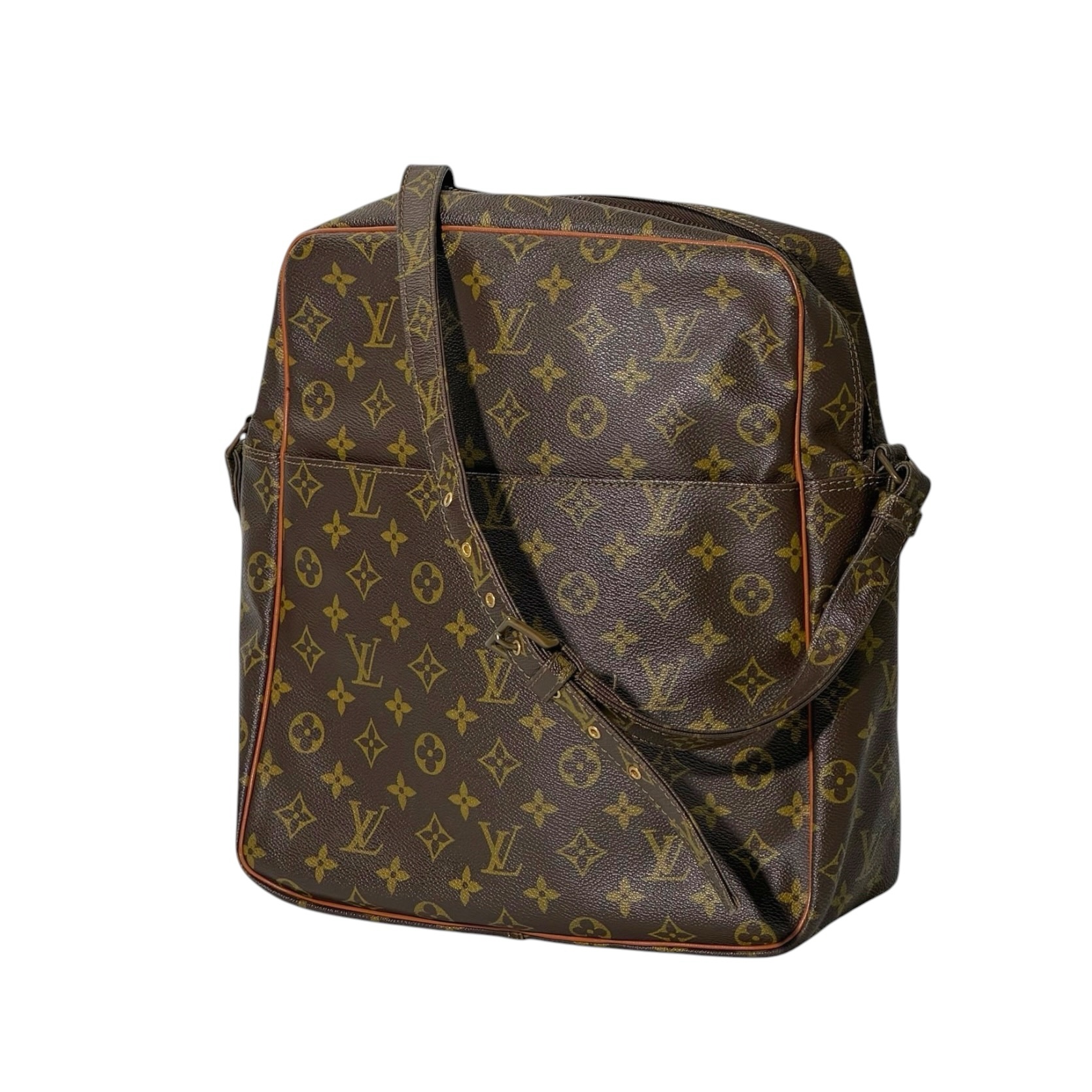 Louis Vuitton Marceau GM Messenger Leather Crossbody Bag 1980s - Image 8