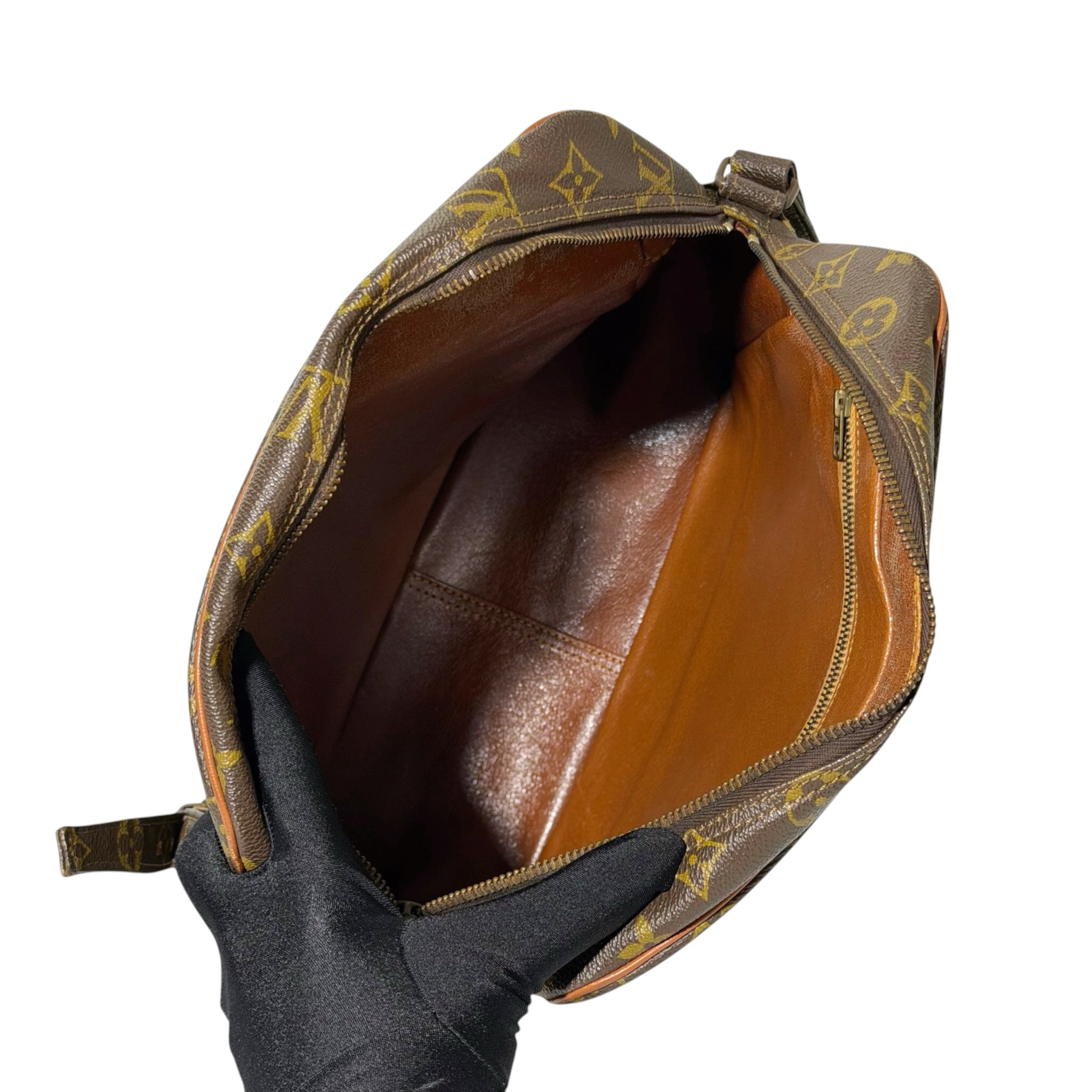 Louis Vuitton Marceau GM Messenger Leather Crossbody Bag 1980s - Image 9