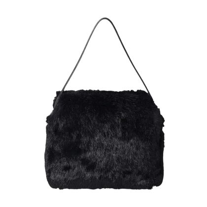 Burberry Faux Fur Handbag