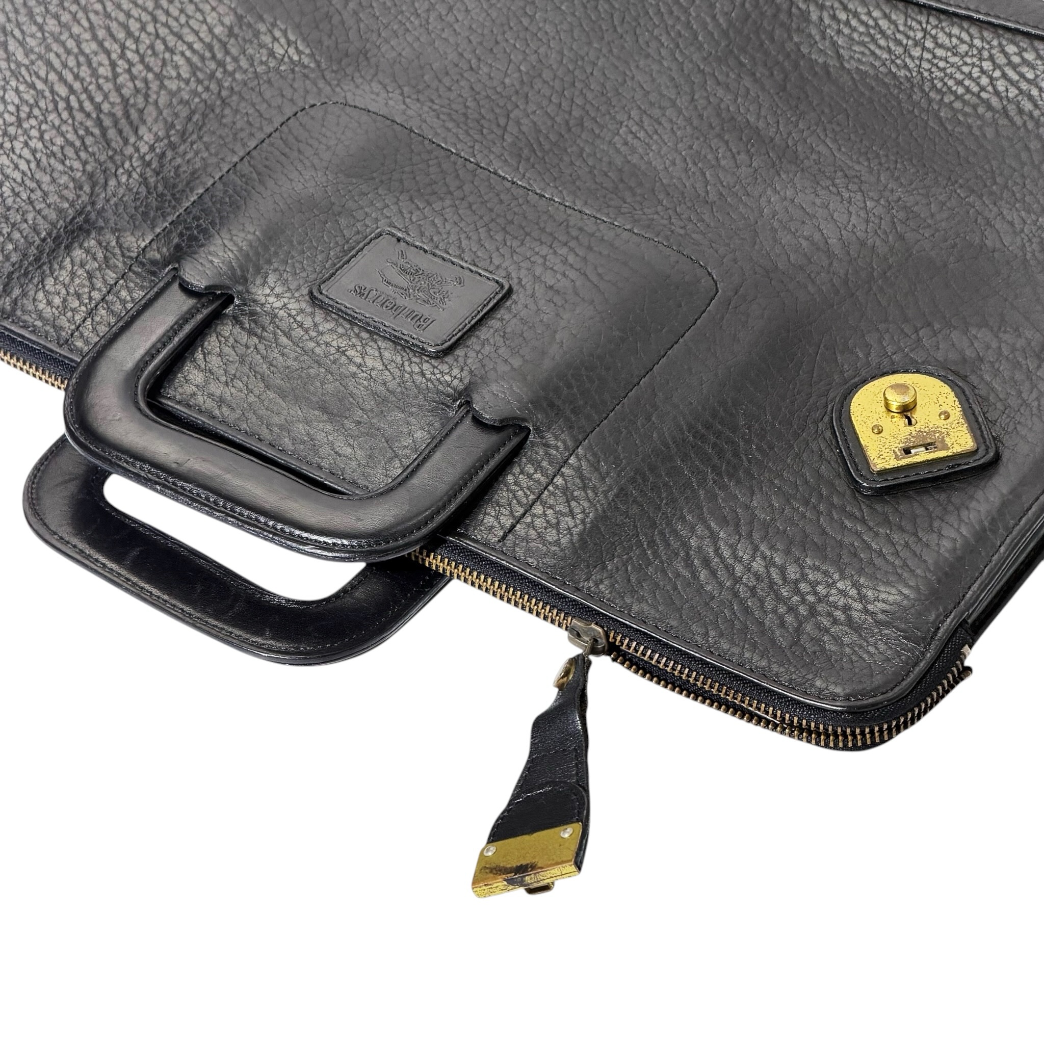 Burberry Leather Briefcase Bag - Image 7