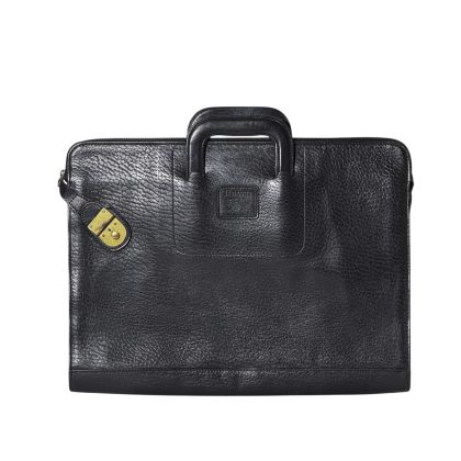Burberry Leather Briefcase Bag