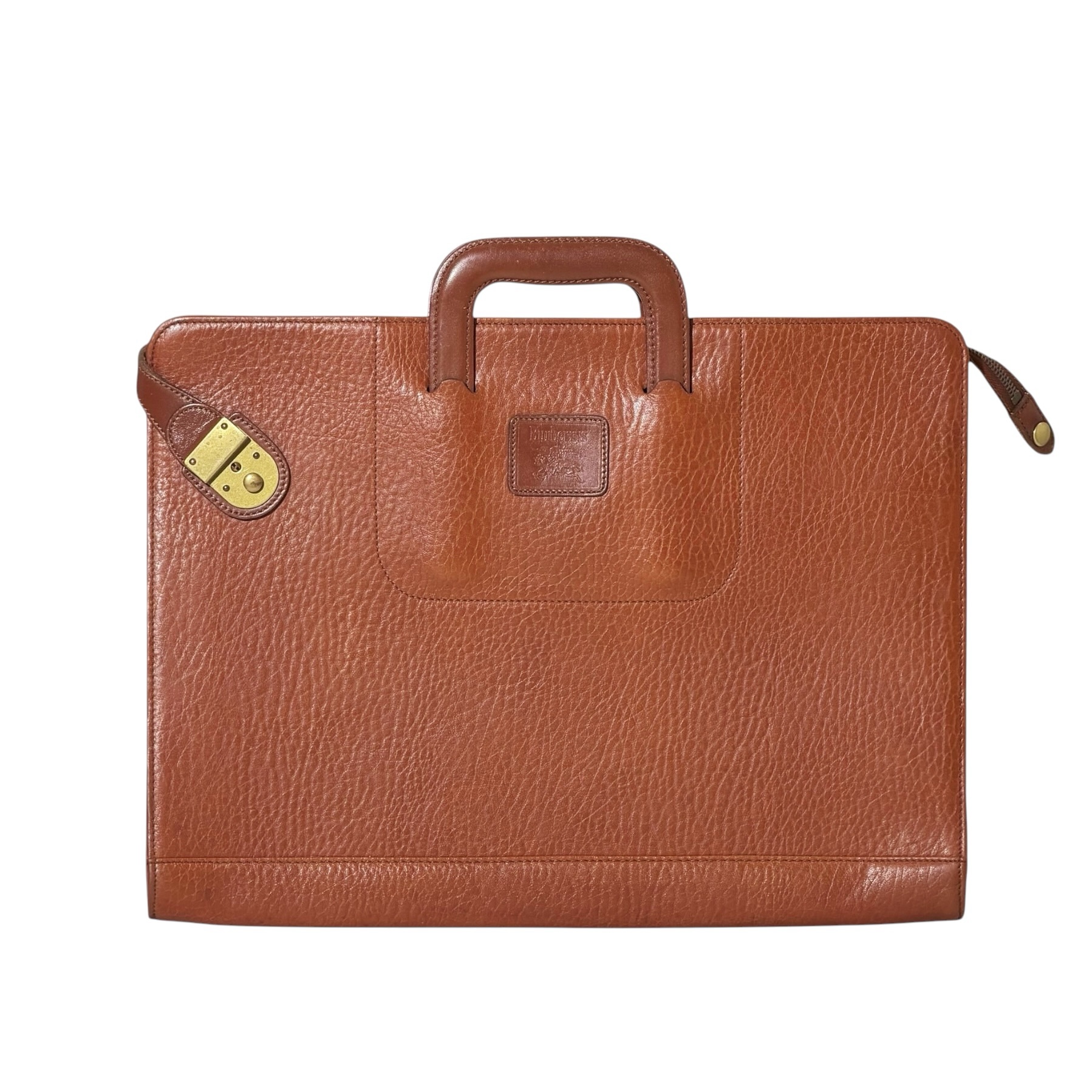 Burberry Leather Briefcase Bag