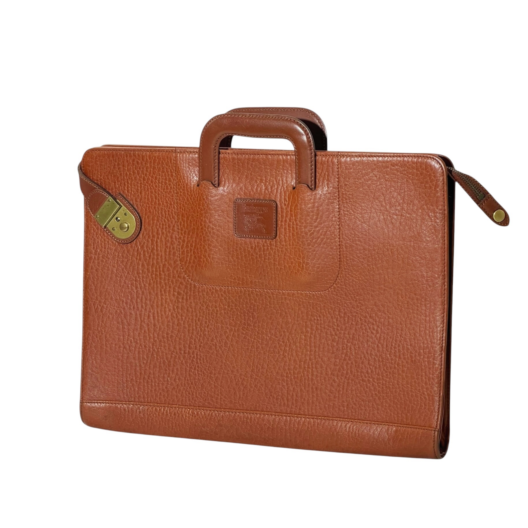 Burberry Leather Briefcase Bag - Image 3