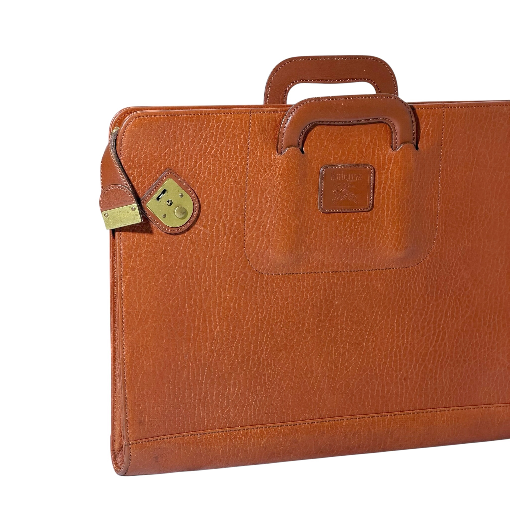 Burberry Leather Briefcase Bag - Image 8