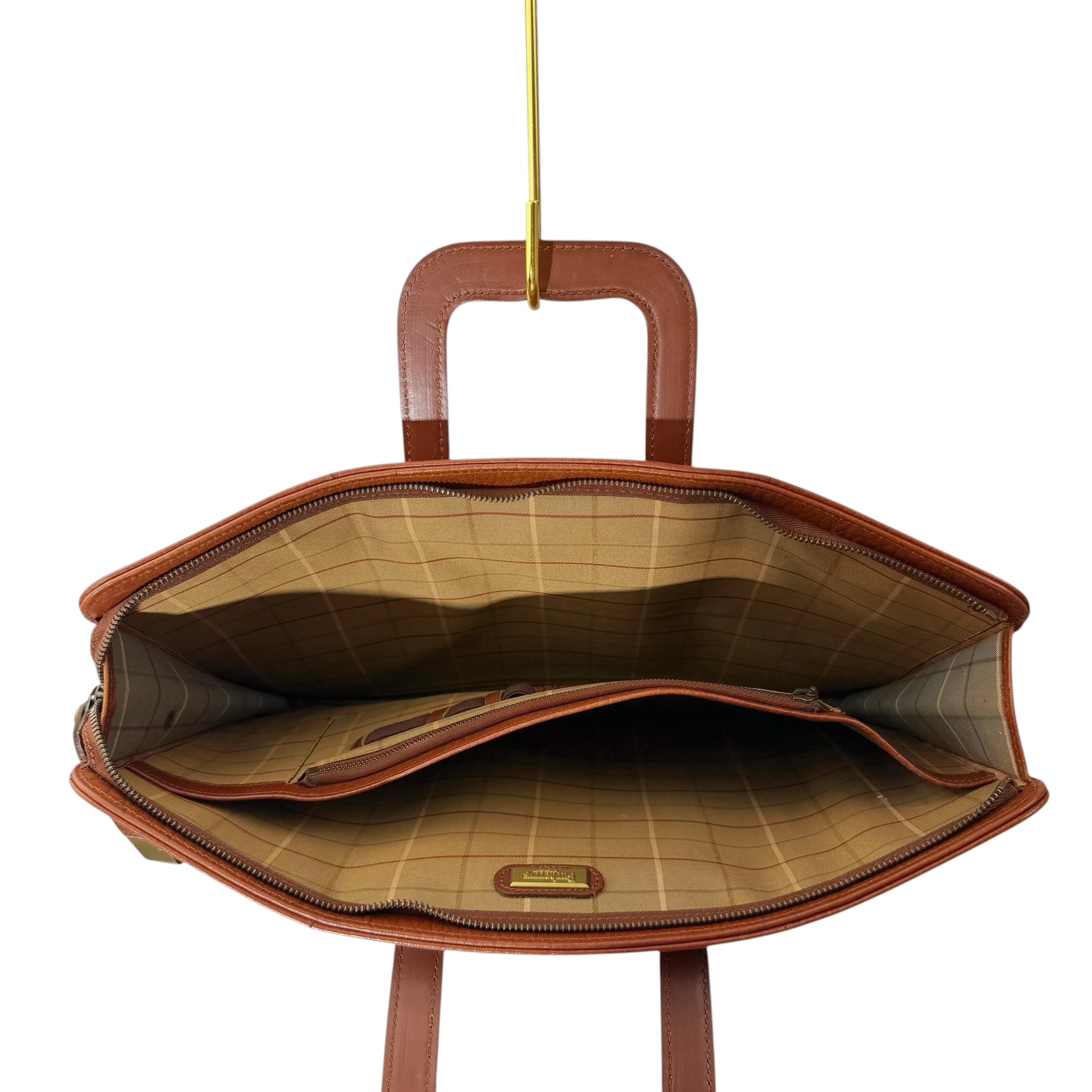 Burberry Leather Briefcase Bag - Image 9